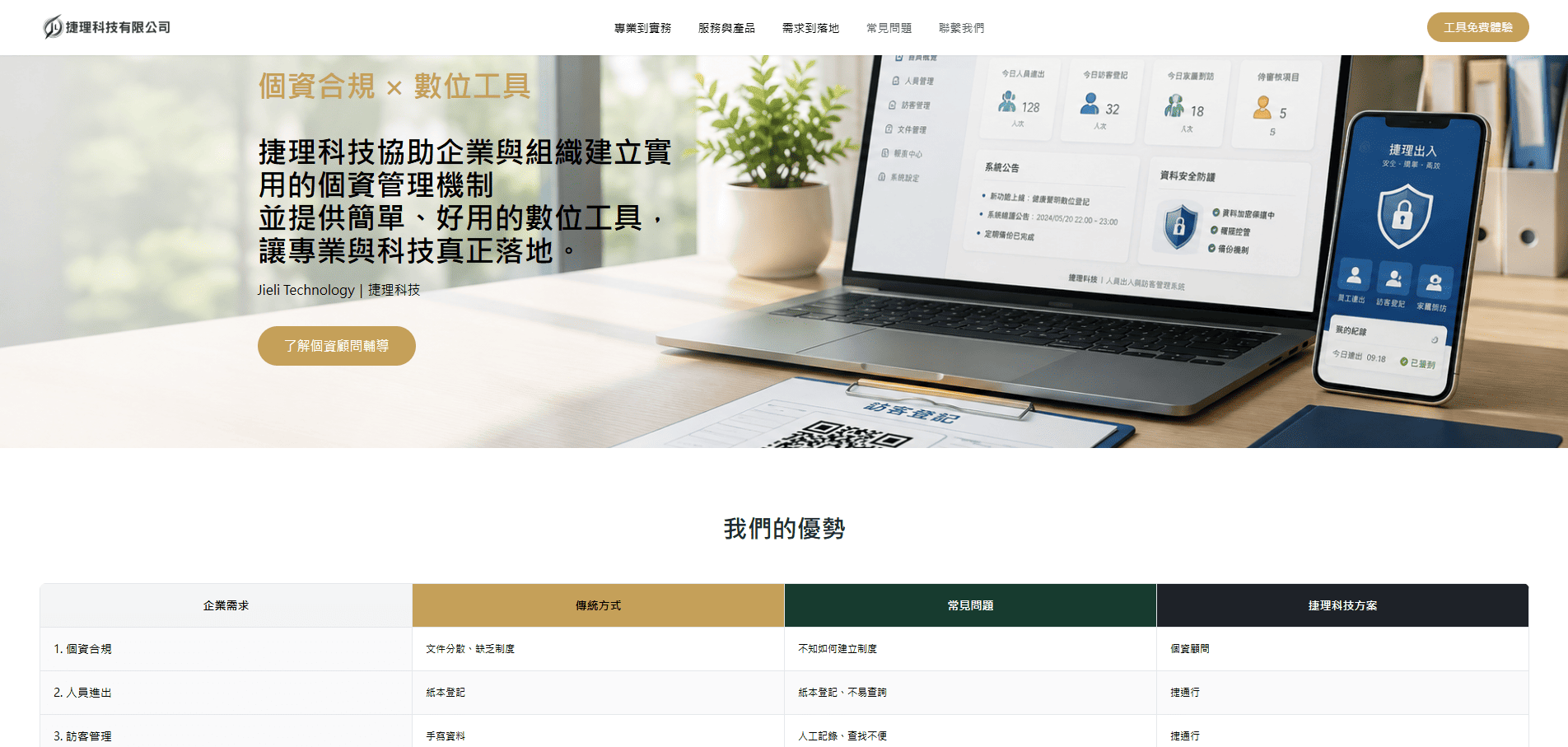電腦版官網模版3